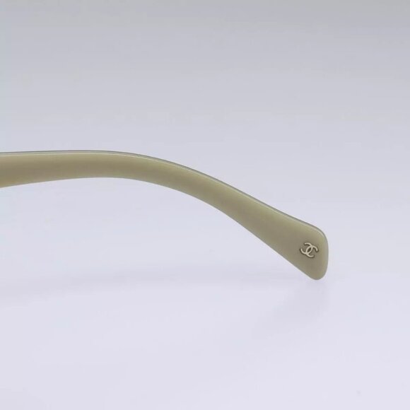 CHANEL Sunglasses plastic Brown CC Auth am7632 - Picture 12 of 15
